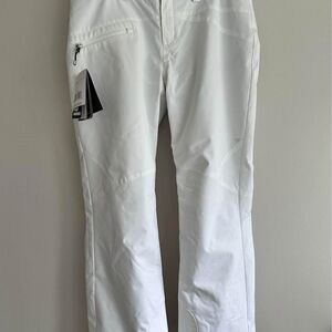 NEW Obermeyer Ski/Snow Pants - Waterproof - Size 10 - White